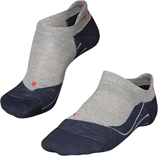 FALKE Men's RU4 Invisible Running Socks Medium Cushioning Anti-Blister No-Show Hidden In Shoe Vegan Quick-Drying Breathable Cotton Functional Yarn 1 Pair