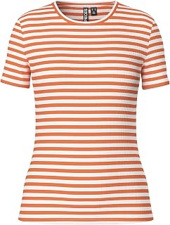 PIECES Pcruka SS Top Noos BC T-Shirt for Women
