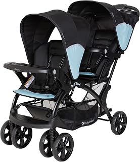 Baby Trend Sit N’ Stand® Double Stroller, Desert Blue