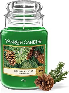 Yankee Candle Balsam and Cedar Large Jar 623g