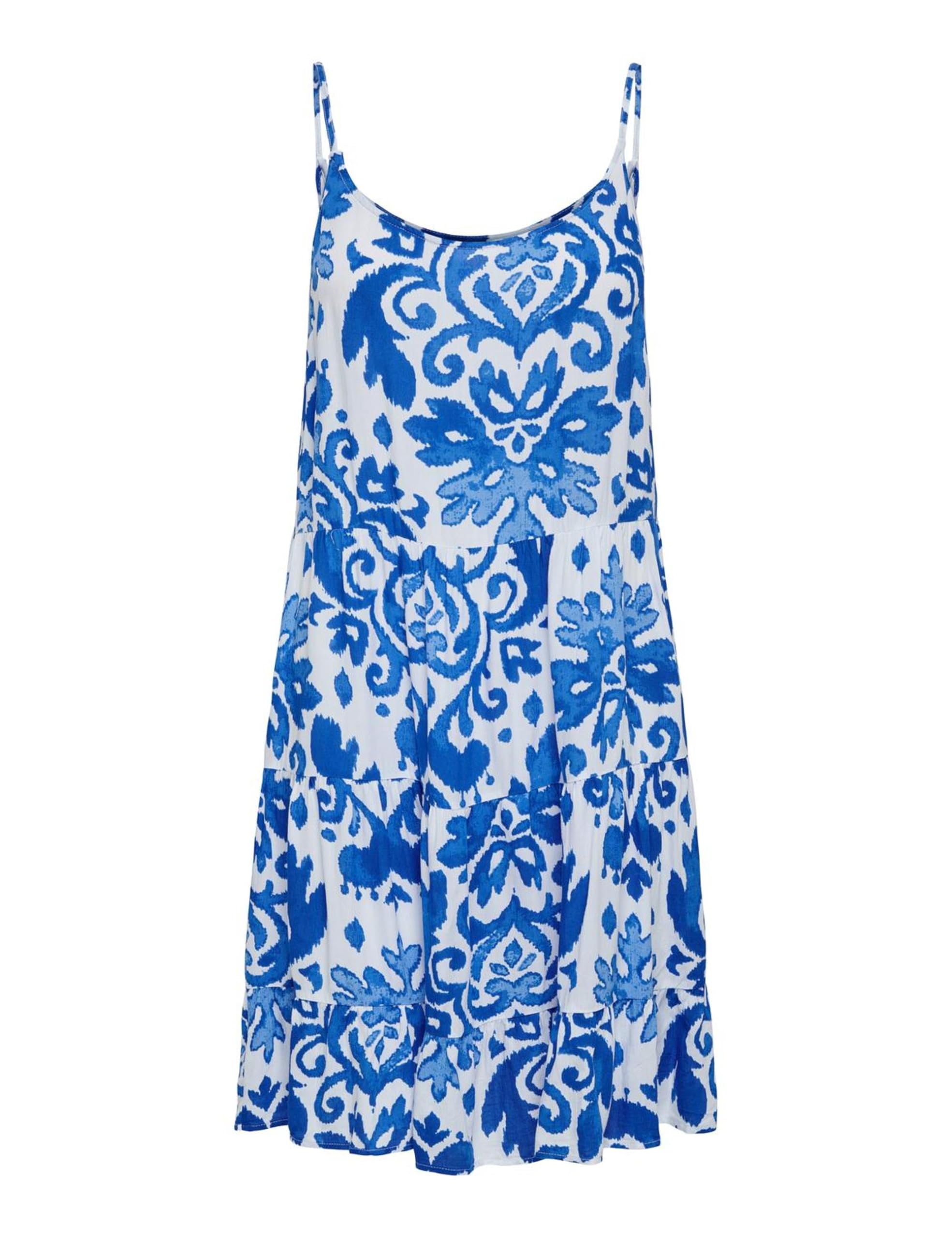 ONLY Onlmaj Life S/L AOP Short Dress Wvn Noos Women's Dress