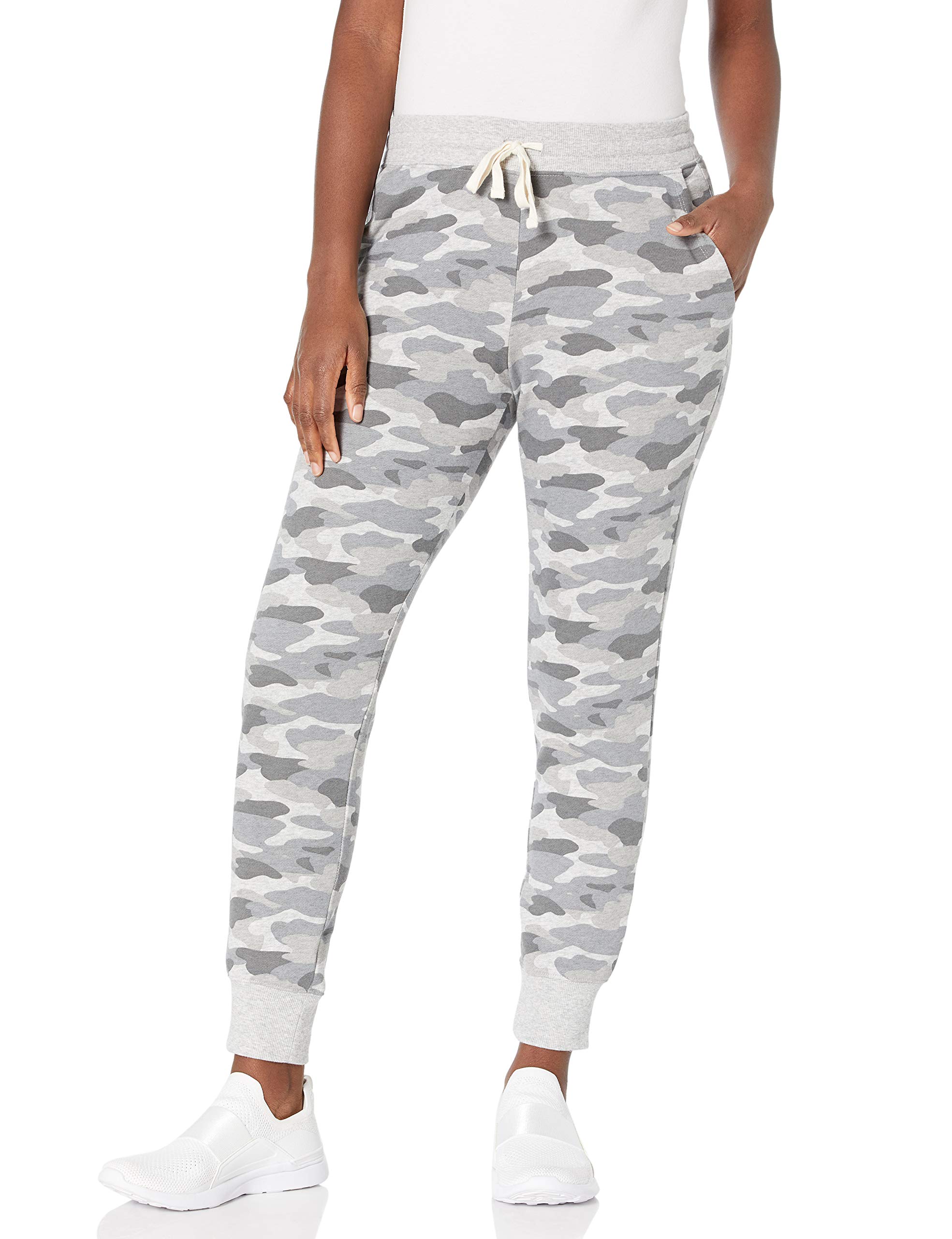 Amazon Essentials Women's Fleece Jogging Pants with Cuffs (Available In Plus Siz