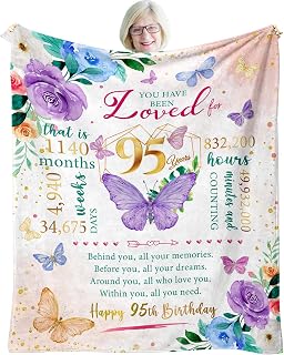 Birthday Gifts for 95 Year Old Woman, 95th Birthday Gifts for Women