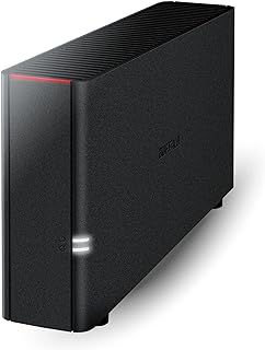 BUFFALO LinkStation 210 2TB 1-Bay NAS Network Attached Storage with HDD Hard Drives Included NAS Storage that Works as Home Cloud or Network Storage Device for Home