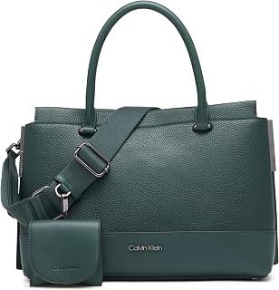 Calvin Klein Bianca Triple Compartment Satchel - Bianca - Women's Triple Compartment Bag