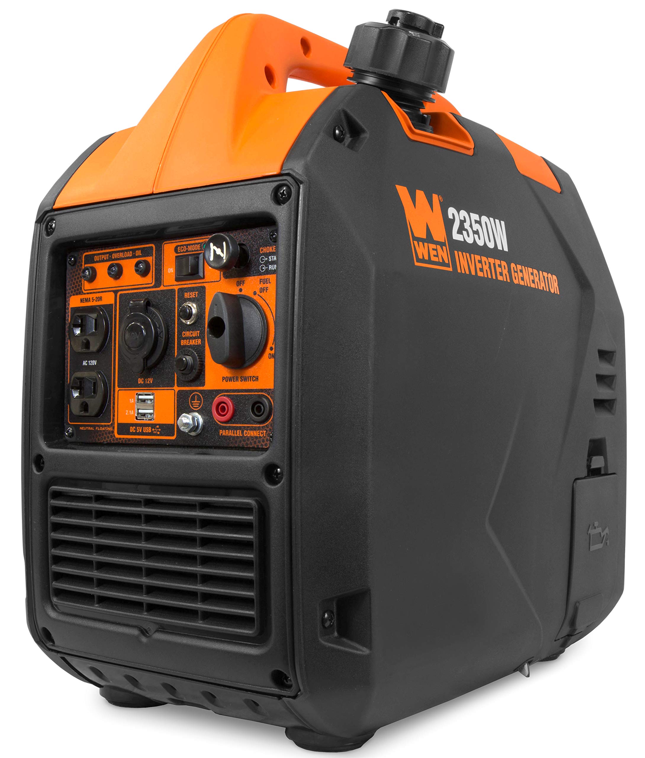 WEN Super Quiet 2350-Watt Portable Inverter Generator with Fuel Shut Off, Gasoli