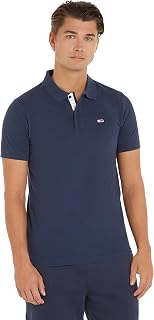 Tommy Jeans Men's Slim Fit Short Sleeve Polo Shirt