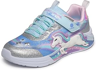 Skechers Girls' Unicorn Chaser Light Shoe