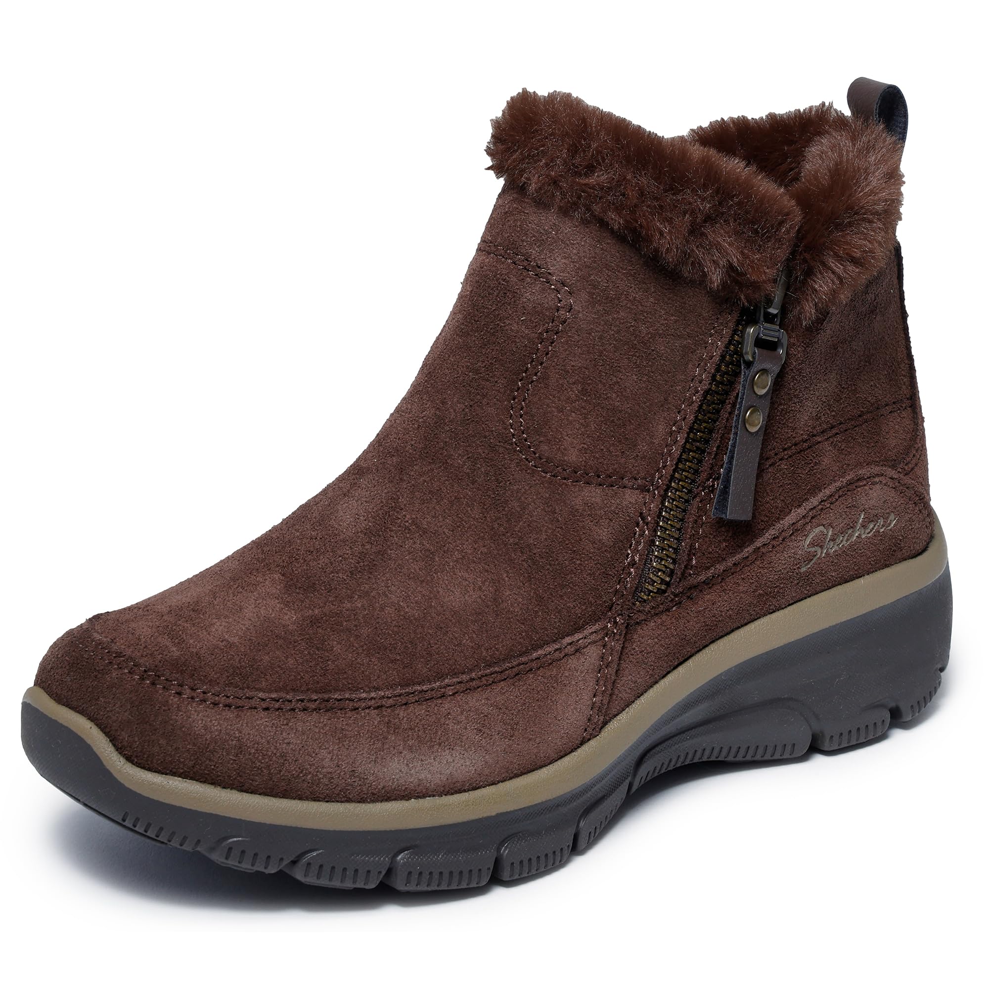Skechers Easy Going Cool Zip! Women's Ankle Boots