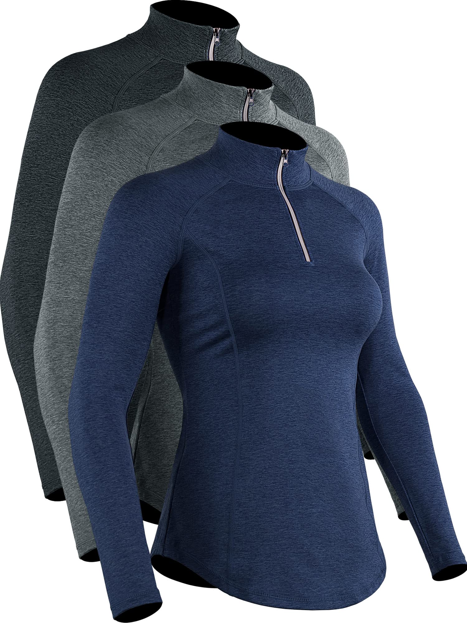 Cadmus Quick-Drying Running Long Sleeve Shirt for Women Workout Shirts