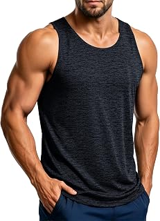MAGCOMSEN Mens Muscle Tank Top Gym Tanks Sleeveless Workout T Shirts Athletic Shirts