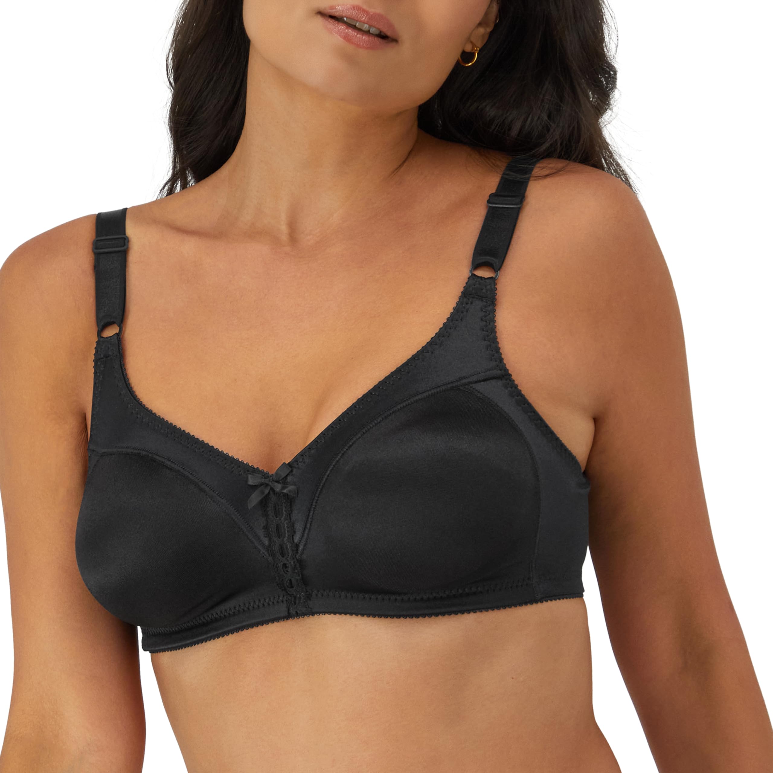 Bali Double Support Wirefree Bra Women's Wirefree Bra (Pack of 1)