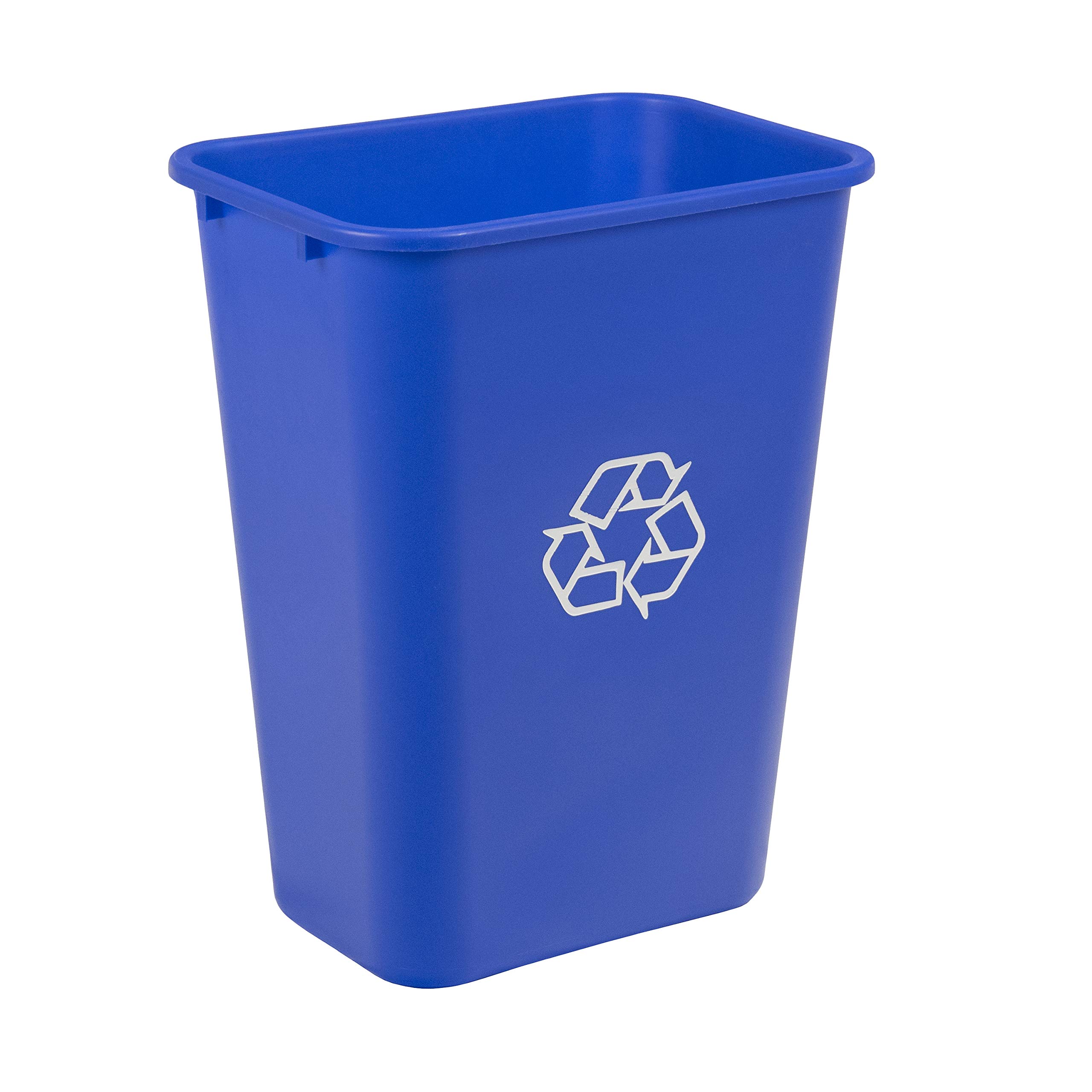 Amazon Basics Rectangular Commercial Office Wastebasket, Easy to Clean, Lightwei