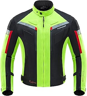 Motorcycle Jacket Waterproof Motorcycle Jackets Windproof Protective Gear for Shoulder and Elbow Autumn Summer Winter for Men