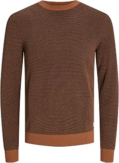 Jack & Jones Men's Jjeglobe Knit Crew Neck Noos Knitted Jumper