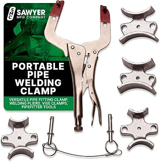 Sawyer Welder's 3rd Hand, Portable Pipe Clamp Alignment Tool for Butt Welds