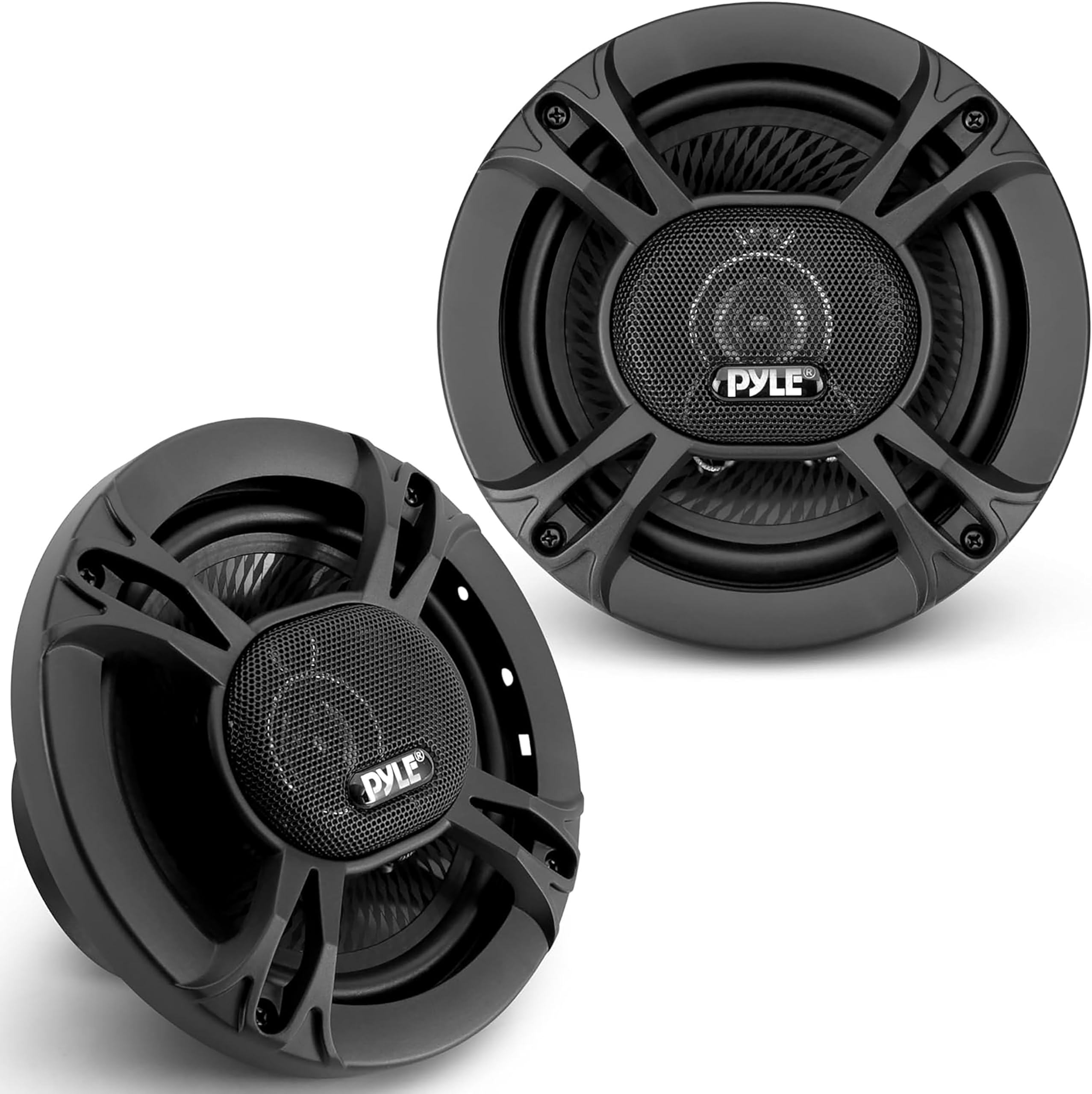 Pyle Car Stereo Speakers 300W 3-Way – 16.51 cm Triaxial Loudspeakers, Universal 