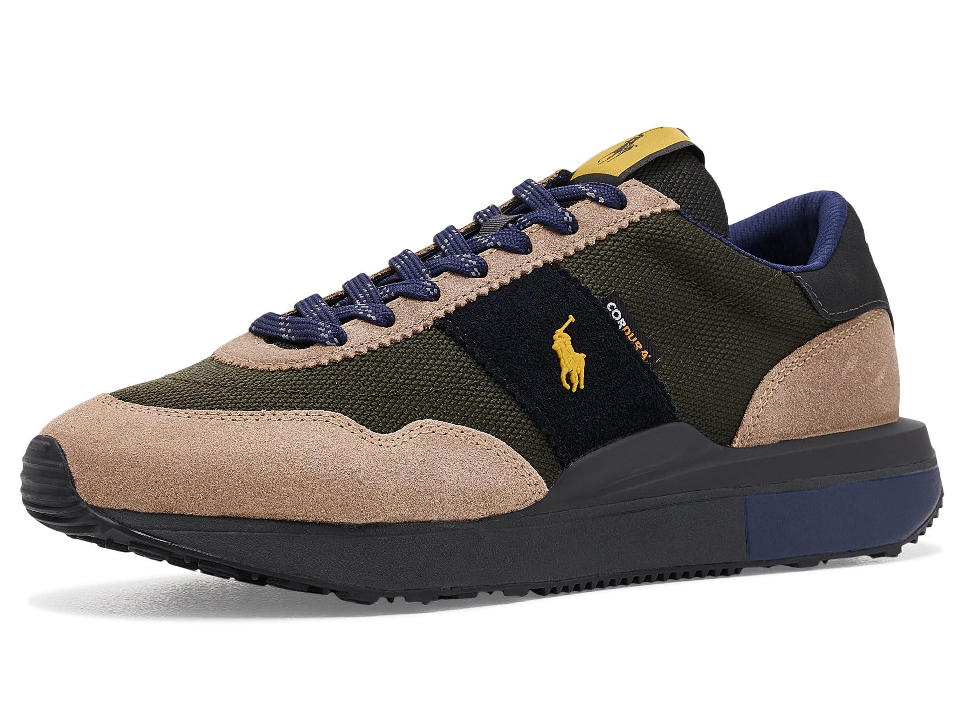 POLO RALPH LAUREN Men's Train 89 Suede-Paneled Sneakers