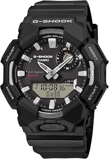 Casio G-Shock Analog-Digital Black Resin Step Tracker Watch GAB010-1A