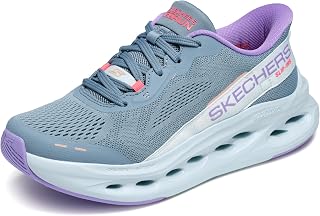 Skechers Women's Max Cushioning Glide-Step Caledonia Slip-in Trainer