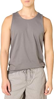 Amazon Essentials Men's Regular-Fit Sleeveless Tank Top, 100% Cotton