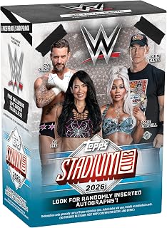 2026 Topps Stadium Club WWE - Factory Sealed - Value Box