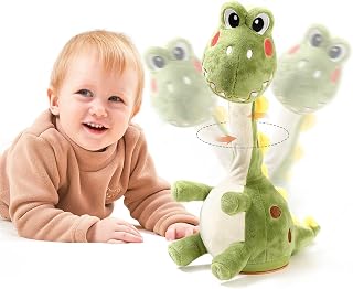 TUMAMA Dinosaur Dancing Interactive Baby Toy, Fun Musical Toys