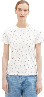 TOM TAILOR Women's Basic T-Shirt with Print