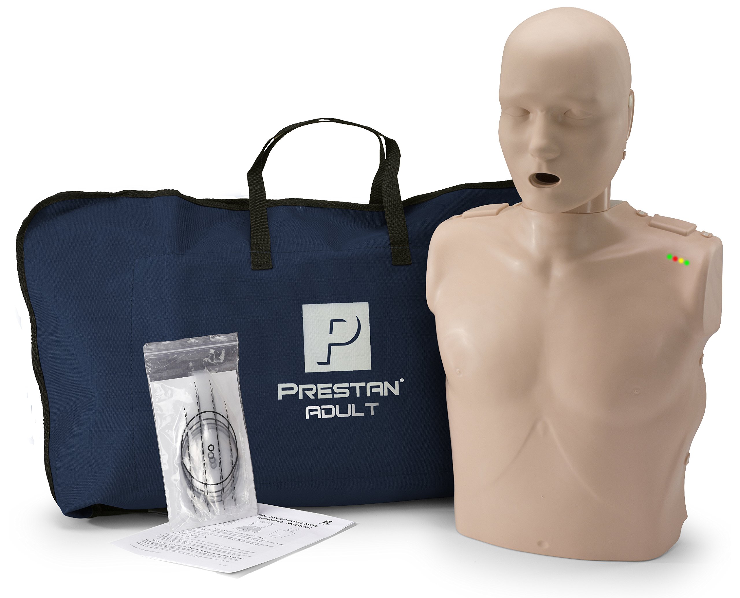 PRESTAN CPR Training Manikin, Single Adult, Medium Tone | Build CPR confidence w
