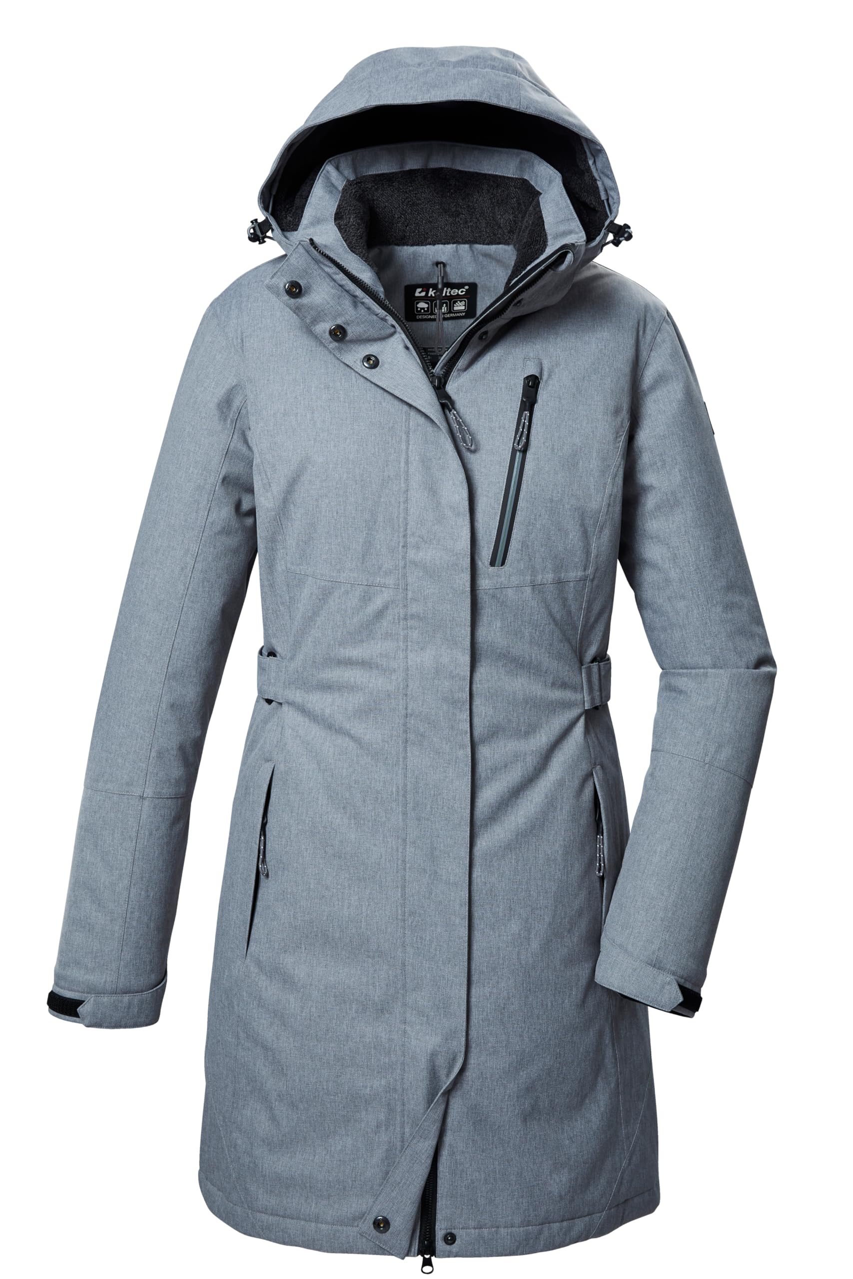 Killtec Kow 303 Wmn Prk Functional Parka/Parka with Zip Hood Women