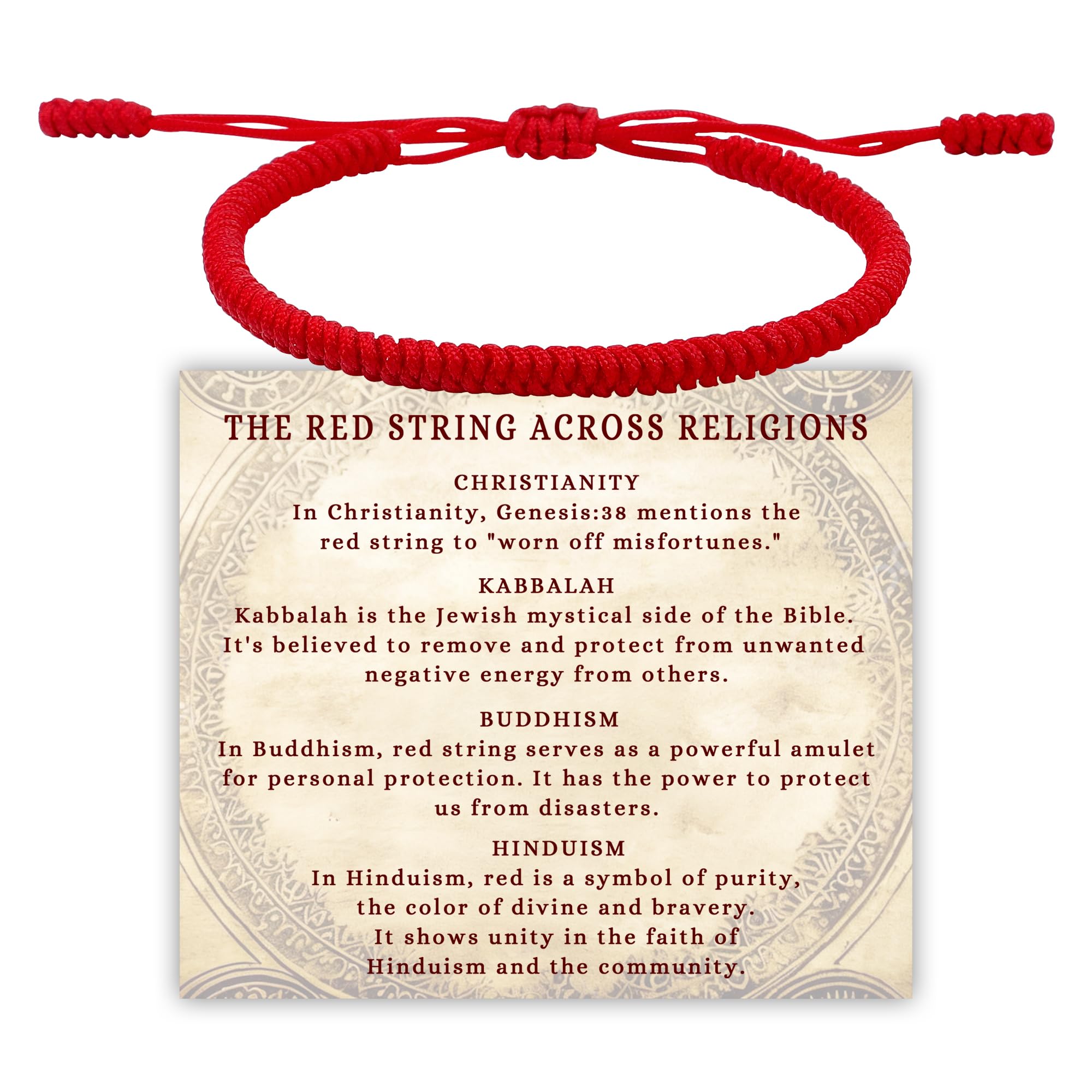 DAYANEY Red Bracelet for Women Men Red String Bracelet Baby Protection Gift | In