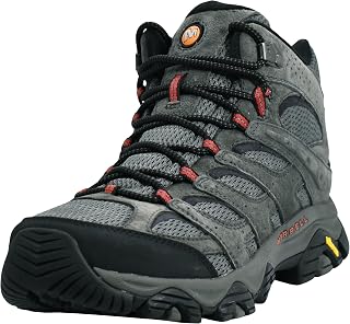 Merrell Men's Moab 3 Mid Hiking Boot, Beluga, 9.5 UK