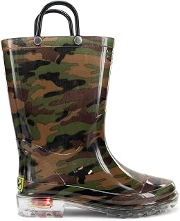 Western Chief Girls 'Kids Boys' :, Camo Green Lighted