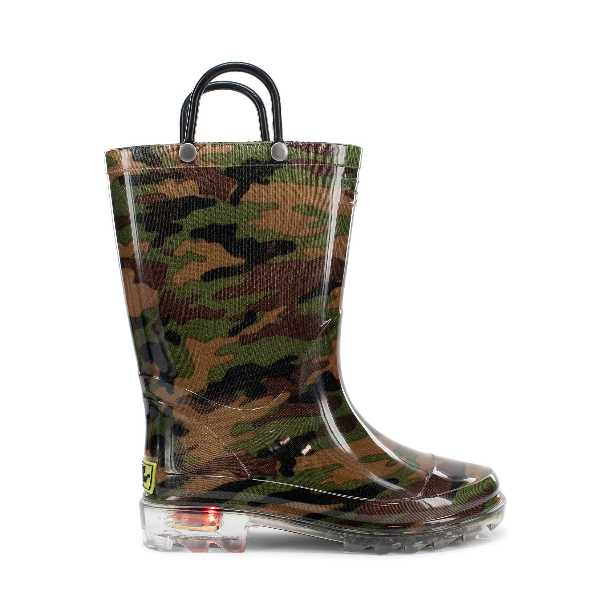 Western Chief Girls 'Kids Boys' :, Camo Green Lighted