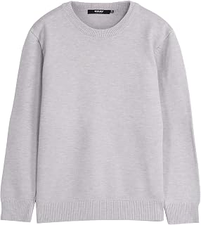 X RAY Boys Crewneck Sweater (XS - XXL), School Uniform Big Boys' & Little Kids Youth Crew Neck Long Sleeve Pullover