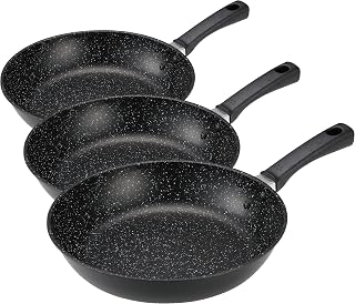 Kai Corporation DW5629 Lightweight Frying Pan, 10.2 inches (26 cm), Lightweight, High Heat Efficiency, Gas Fire, Induction Compatible, PFOA PFOS Free, Kai House Select DW5629 (x3)