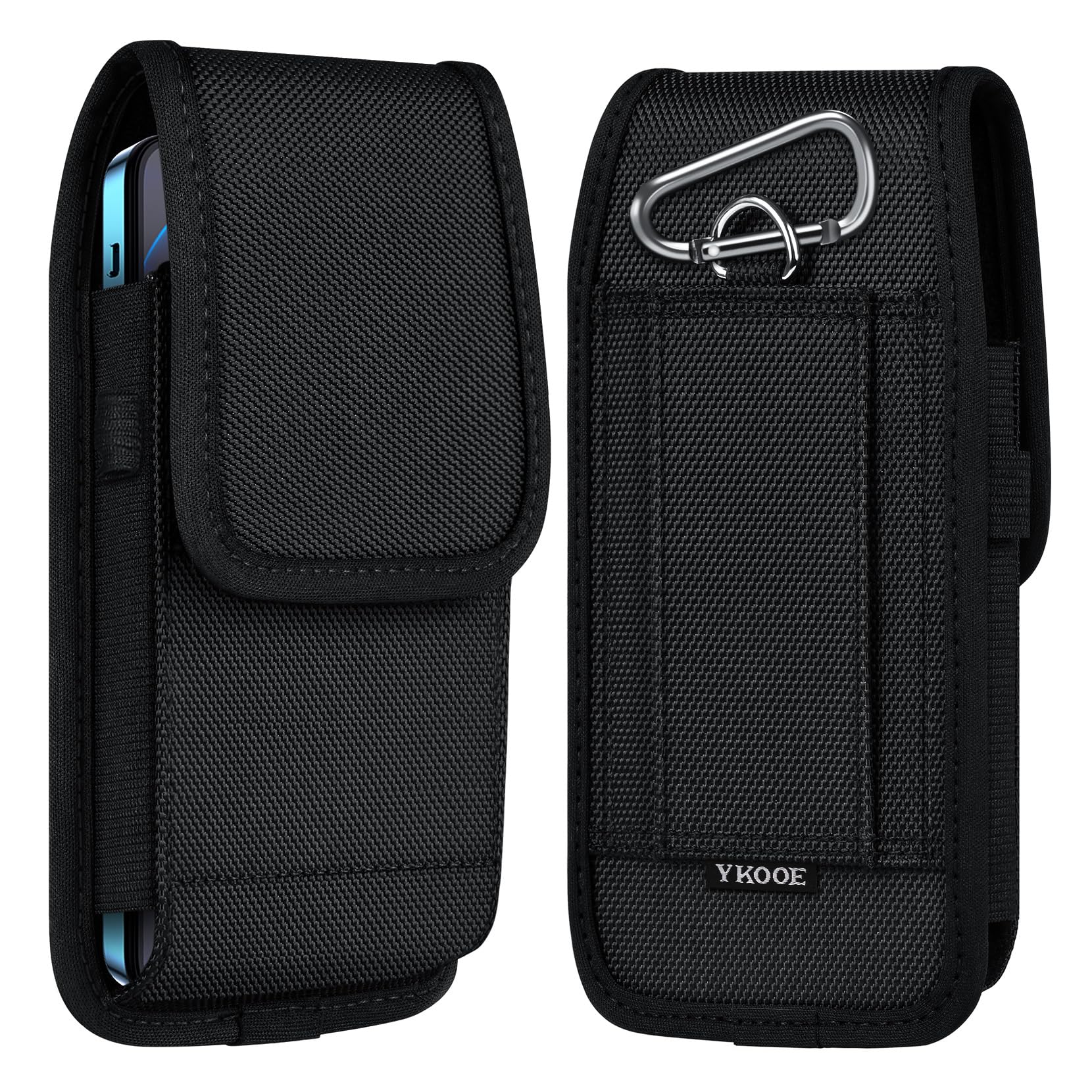 ykooe Cell Phone Belt Holder Holster Case for iPhone 17 16 15 14 13 12 | Fits Ga