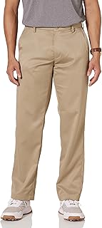 Amazon Essentials Uomo Pantaloni da Golf Elasticizzati vestibilità Classica da Indossare Tutto Il Giorno