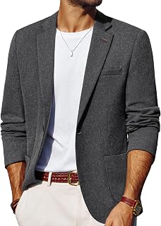 PJ PAUL JONES Mens Blazer Casual Sport Coats Lightweight Suit Jacket