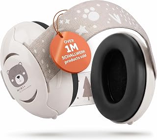 Schallwerk ® Mini+ Baby Ear Muffs – Infant Noise Cancelling Headphones, Toddler Ear Protection, Baby Headphones for Noise
