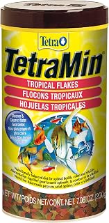 Tetra TetraMin Select Tropical Flakes 7.06 Ounces, Nutritionally Balanced, Premium Fish Food For All Tropical Fish