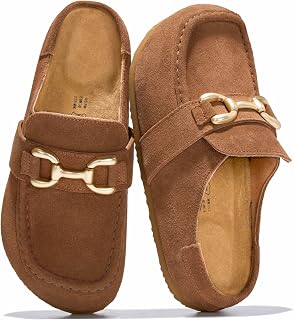 Project Cloud Scarpe da donna in vera pelle, mocassini leggeri da donna con memory foam e soletta in pelle