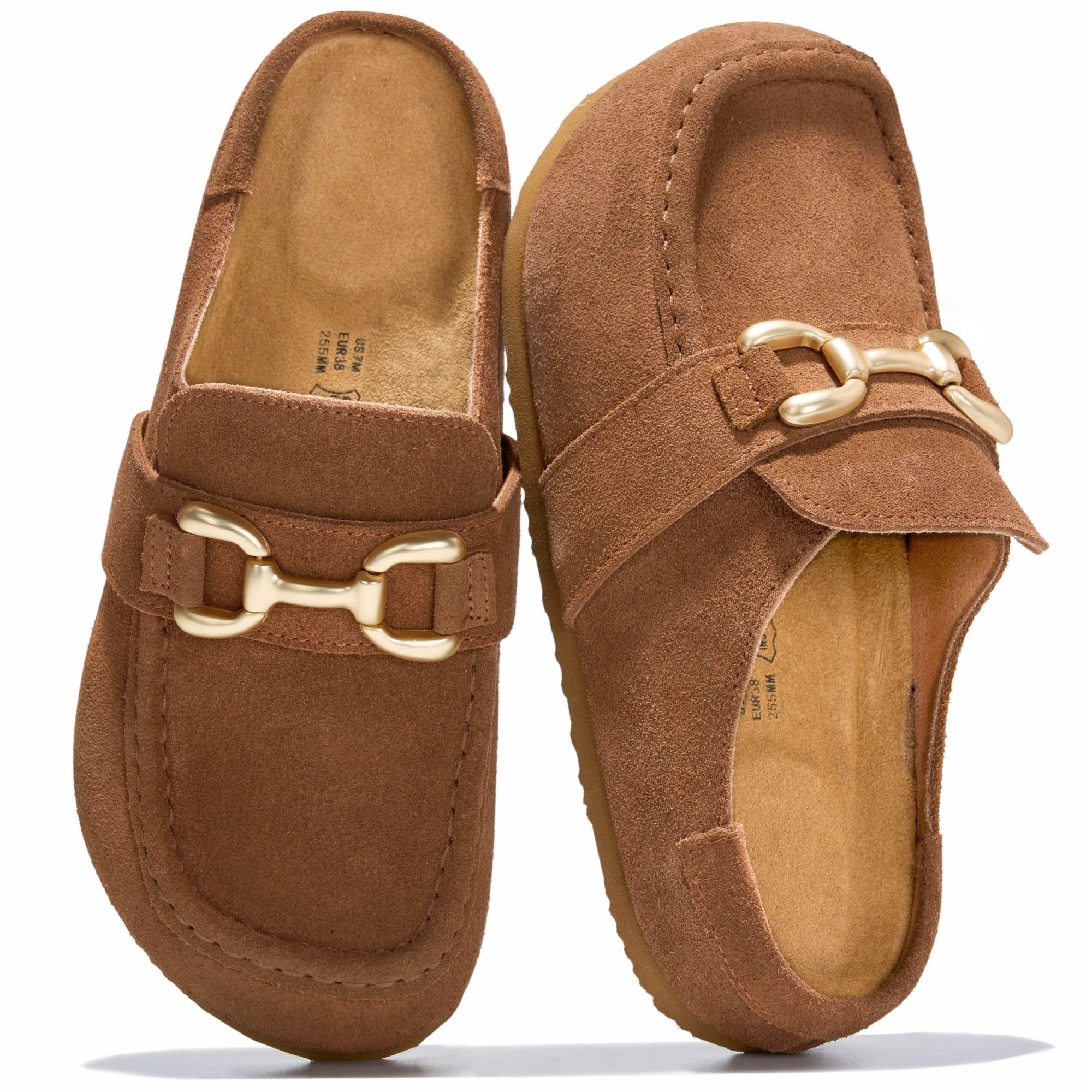 Project Cloud Scarpe da donna in vera pelle, mocassini leggeri da donna con memo