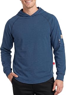 BOCOMAL FR Hooded T Shirts 6oz Midweight Flame Resistant Arc Rated CAT2