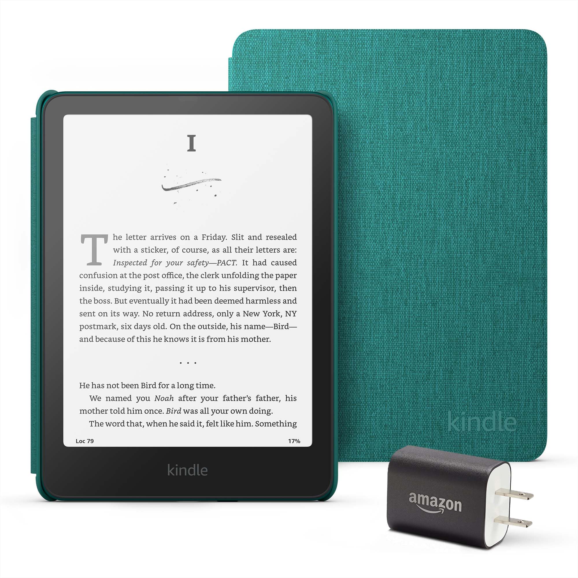 Amazon Kindle Paperwhite Bundle: Includes, Amazon Kindle Paperwhite 16GB | Jade,
