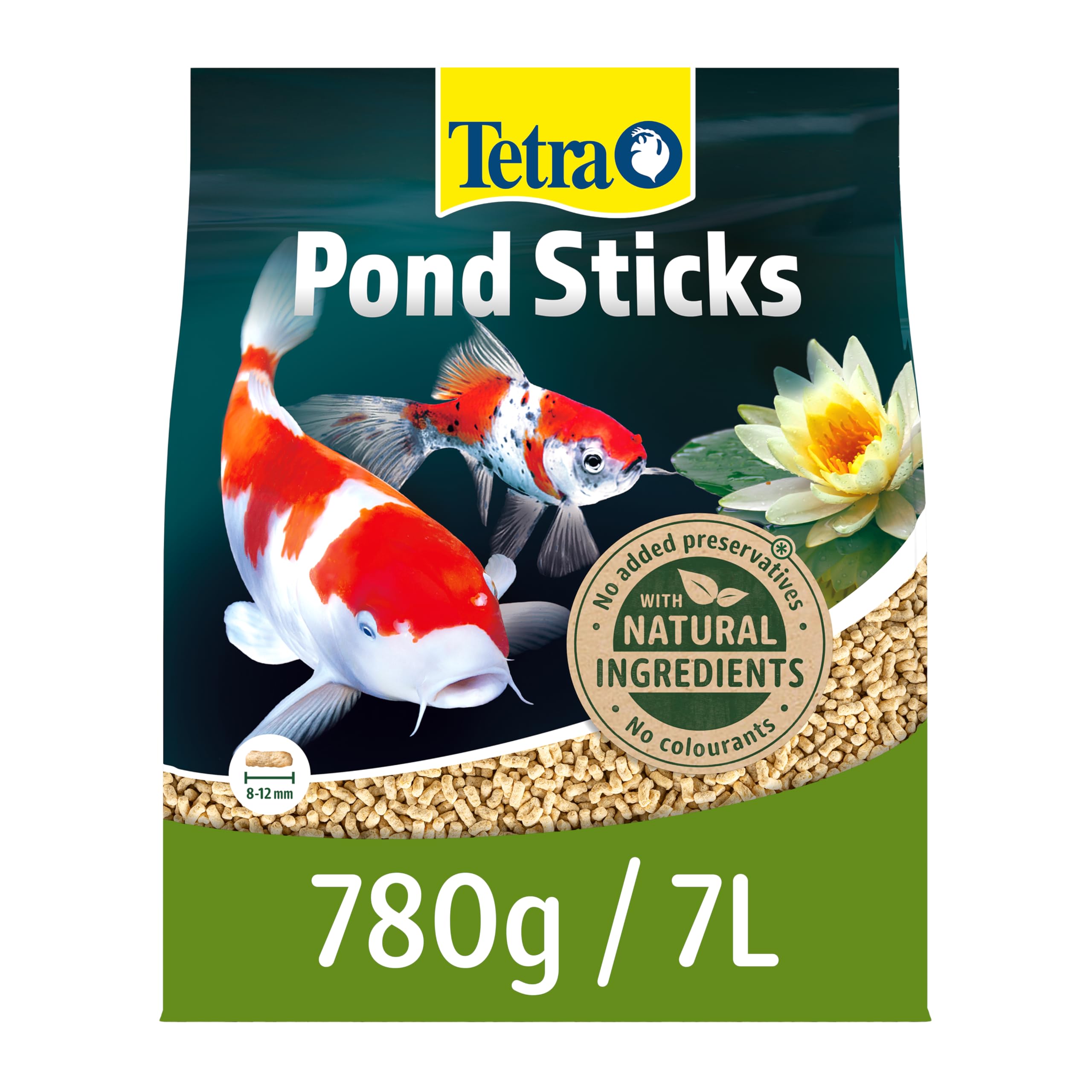 Tetra Pond Fish Food Sticks 780g - biologically balanced for pond fish | Support