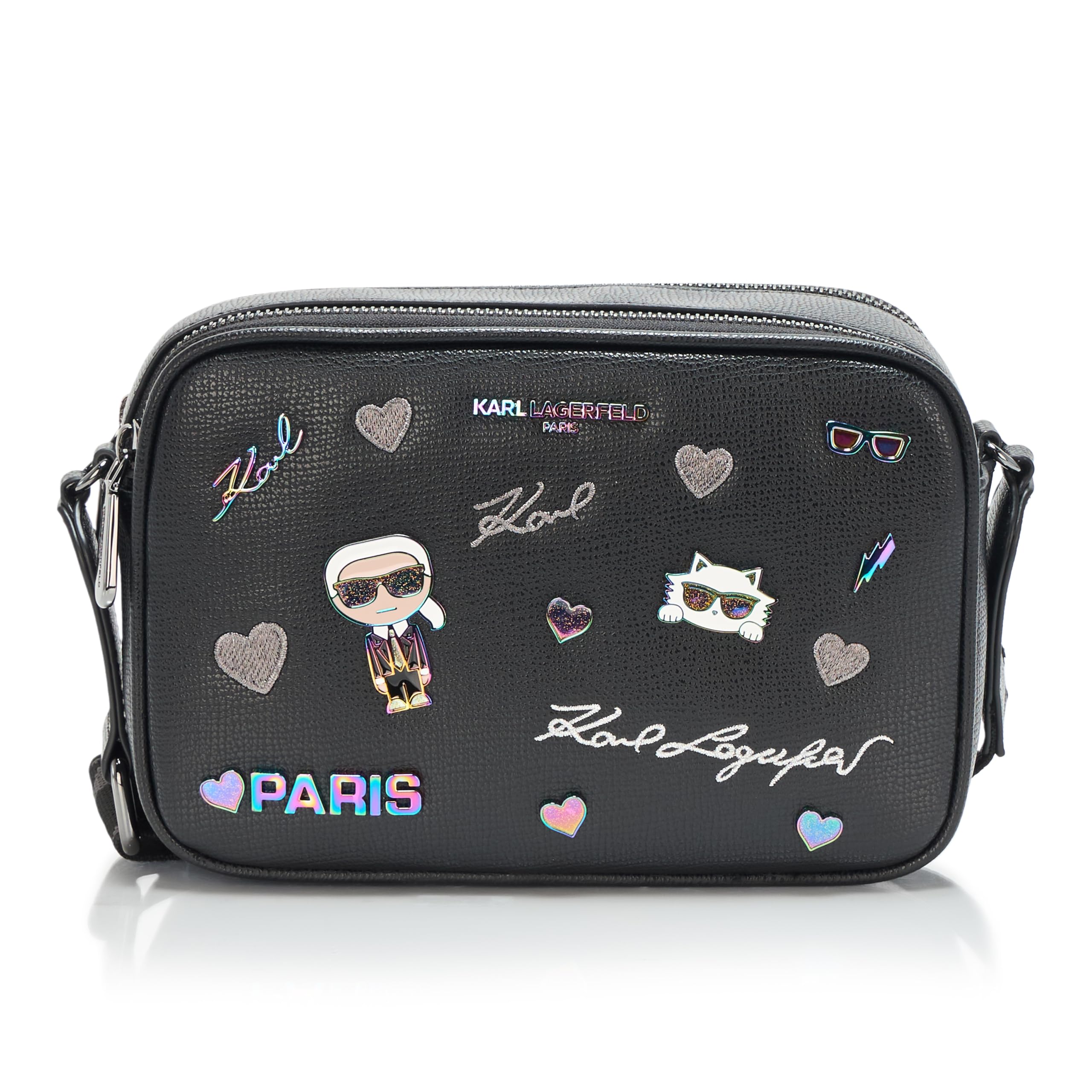KARL LAGERFELD Women's Maybelle Pin Crossbody Handbag