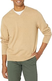 Amazon Essentials Men's V-Neck Pullover Sweater (Available in Big & Tall Sizes)