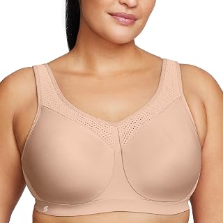 Glamorise Wonderwire Women's Plus Size High Impact Underwired Sports Bra 9066