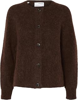 SELECTED FEMME Slflulu Ls Knit Short Cardigan B Noos